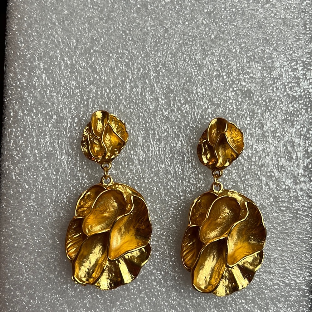 Vintage Metal Earrings